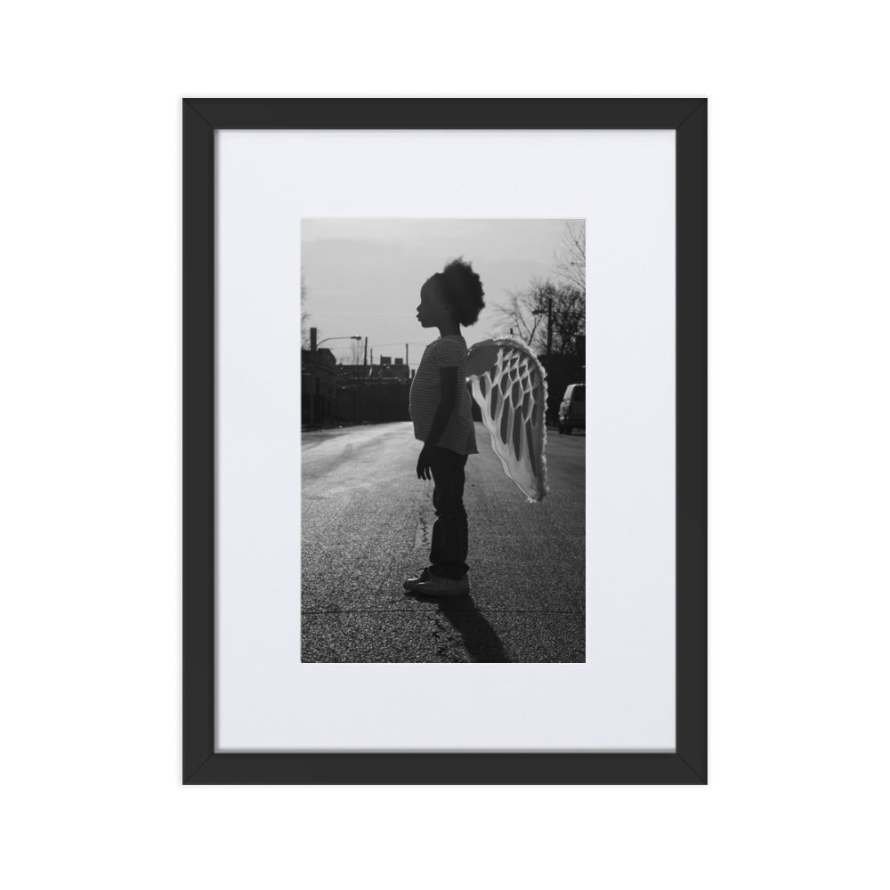 BLACK ANGEL Photography Print