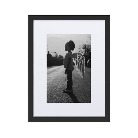 BLACK ANGEL Photography Print