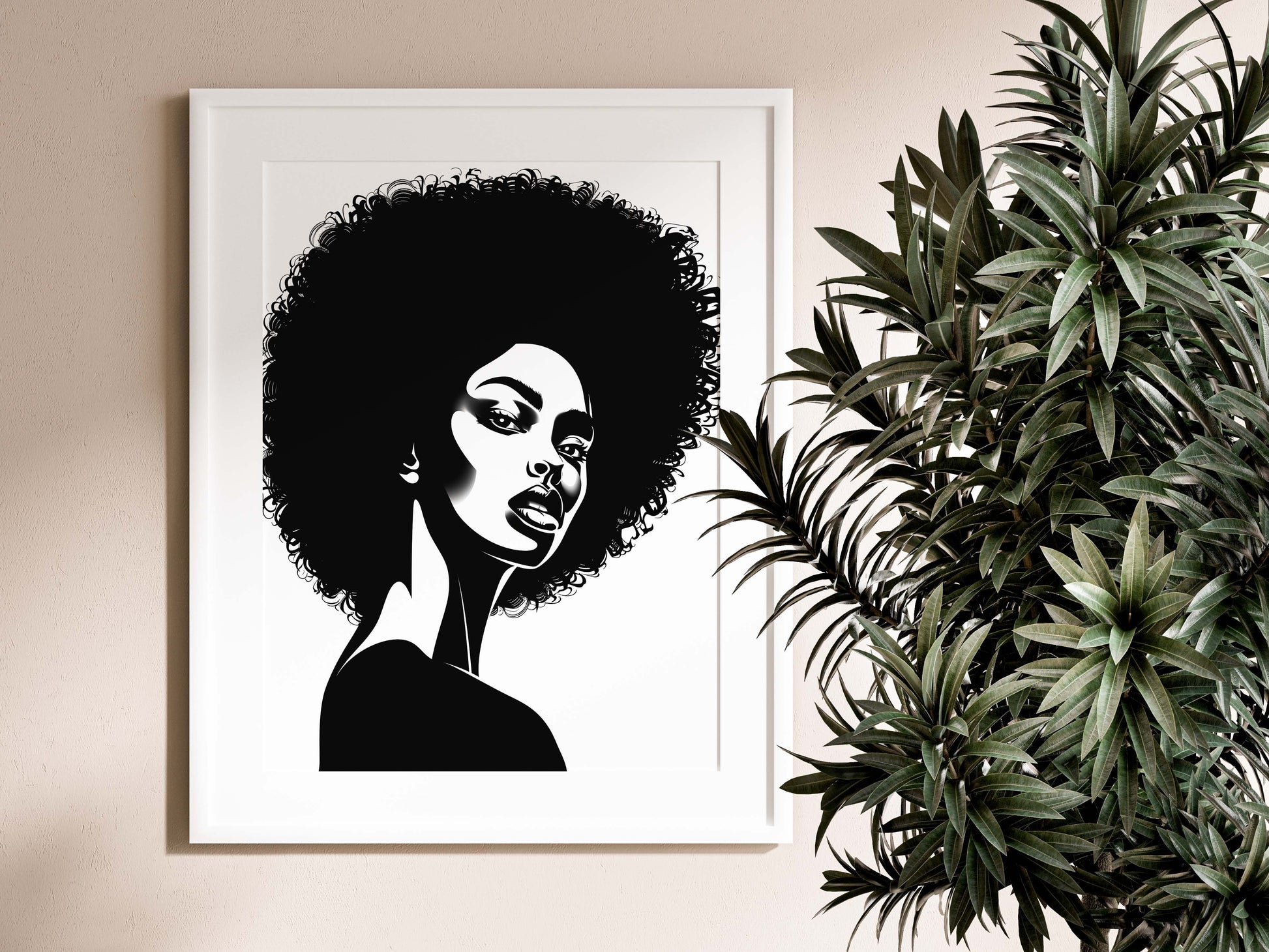 BLACK HALO Print