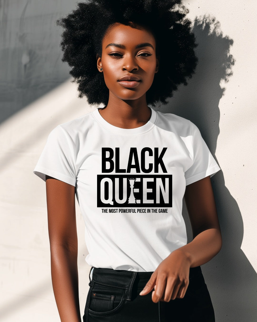 BLACK QUEEN CHESS - T-Shirt