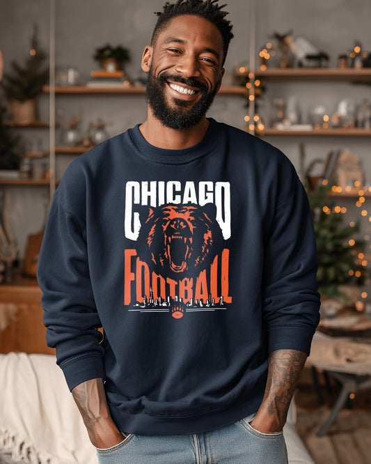 CHICAGO FOOTBALL Unisex Sweatshirt