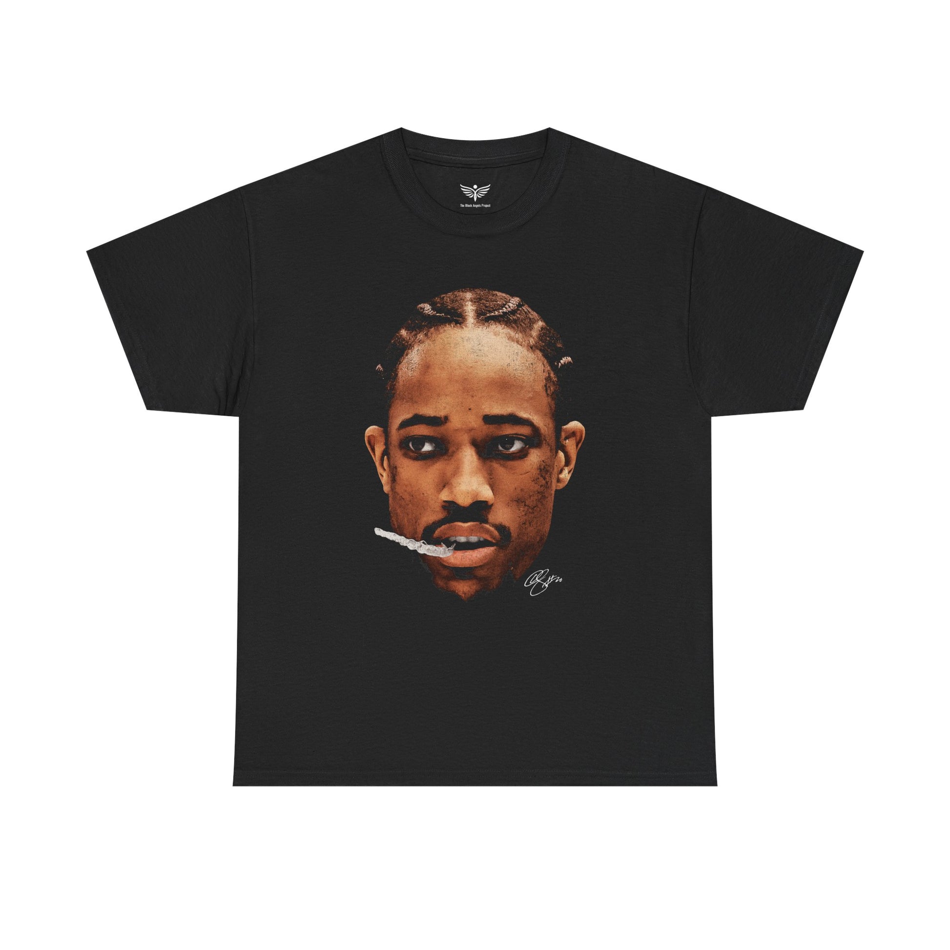 DEMAR DEROZAN Graphic Black T-Shirt