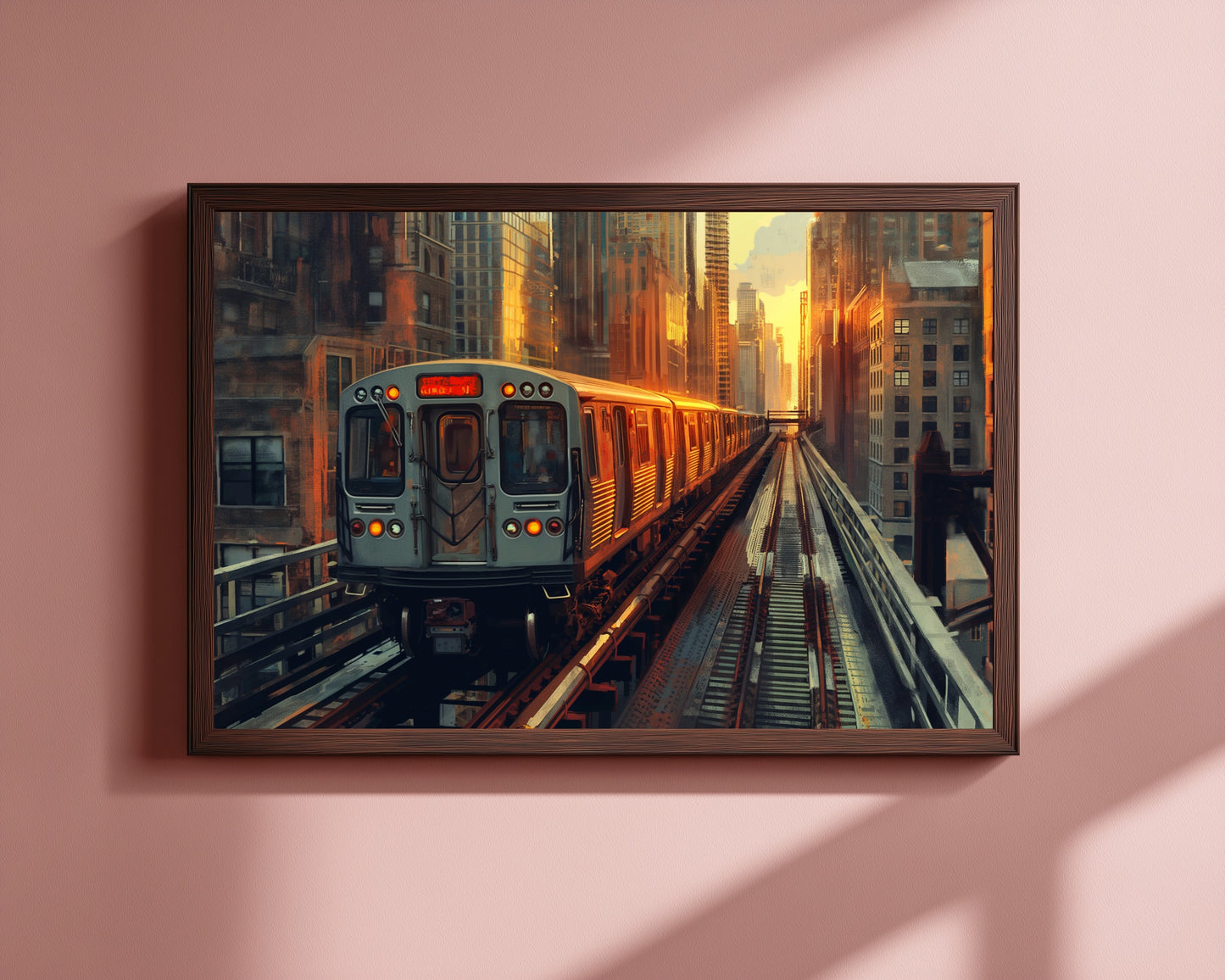 CHICAGO L TRAIN - Prints