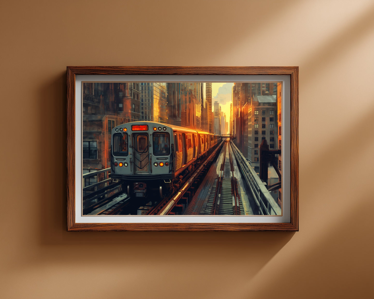 CHICAGO L TRAIN - Prints