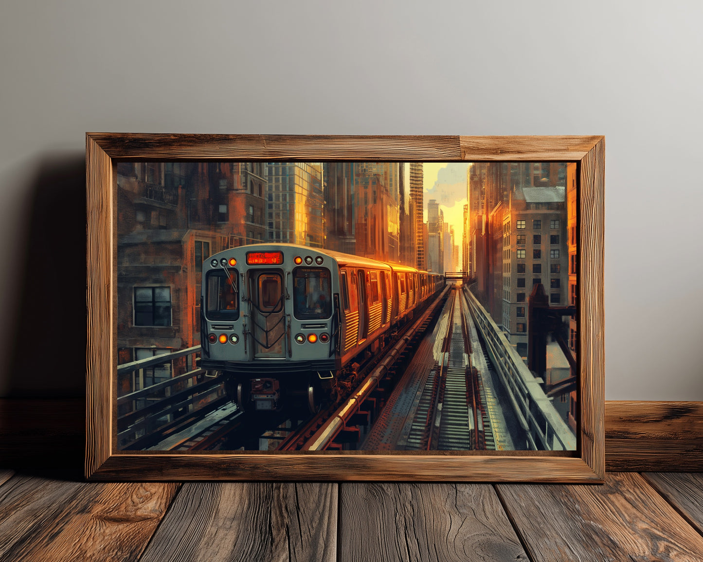 CHICAGO L TRAIN - Prints