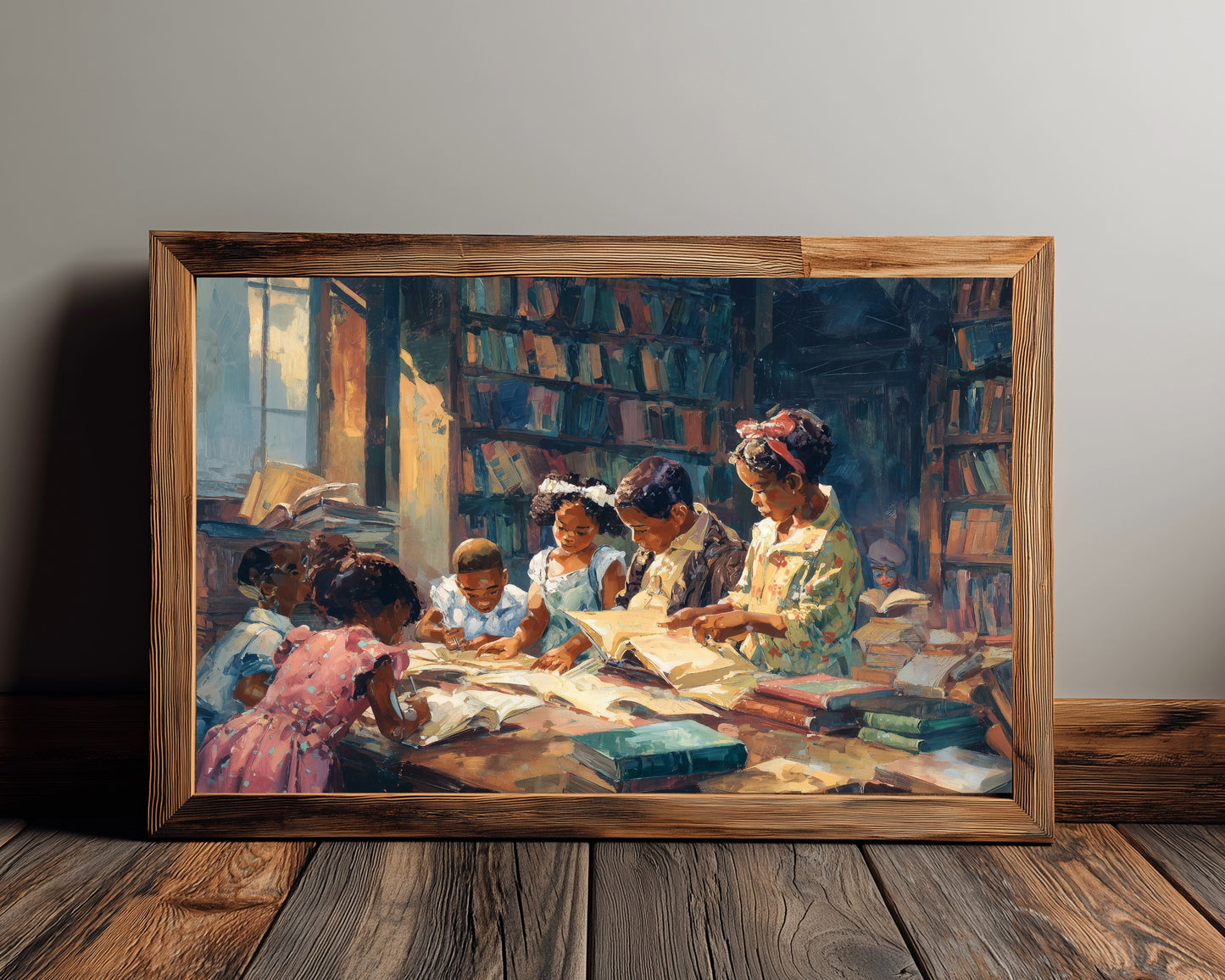 THE LIBRARY OF TOMRW - Prints