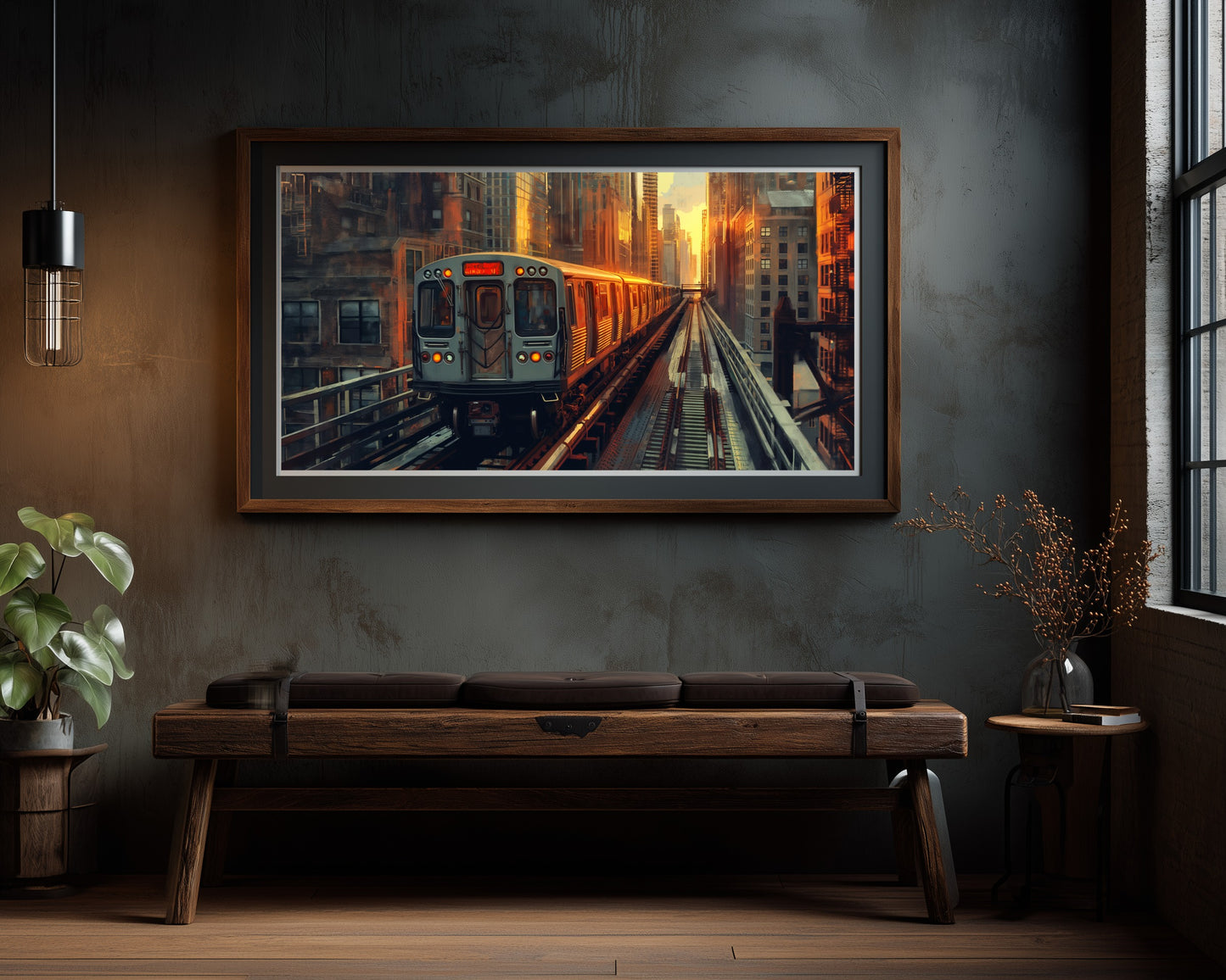 CHICAGO L TRAIN - Prints