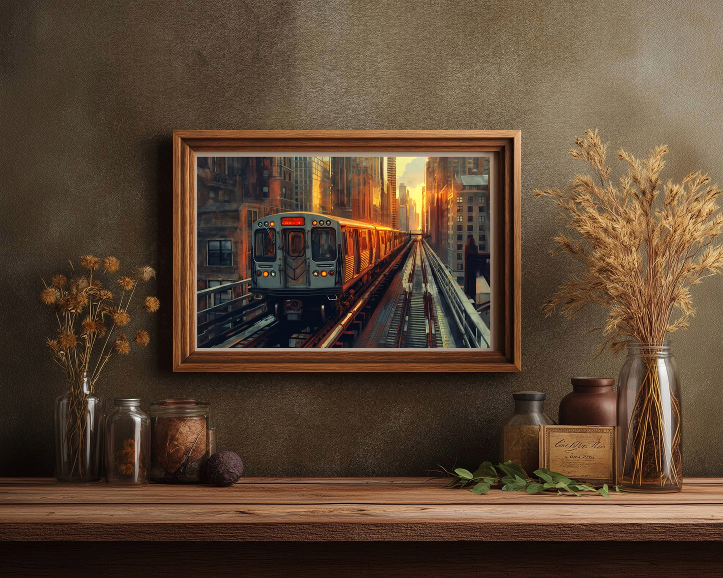 CHICAGO L TRAIN - Prints