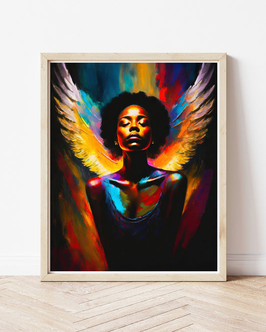 ABSTRACT ANGEL - Prints
