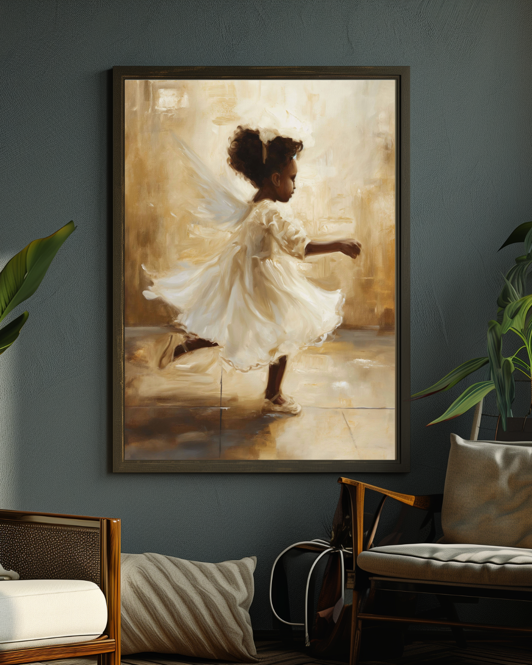 BLACK ANGEL RUNNING - Prints