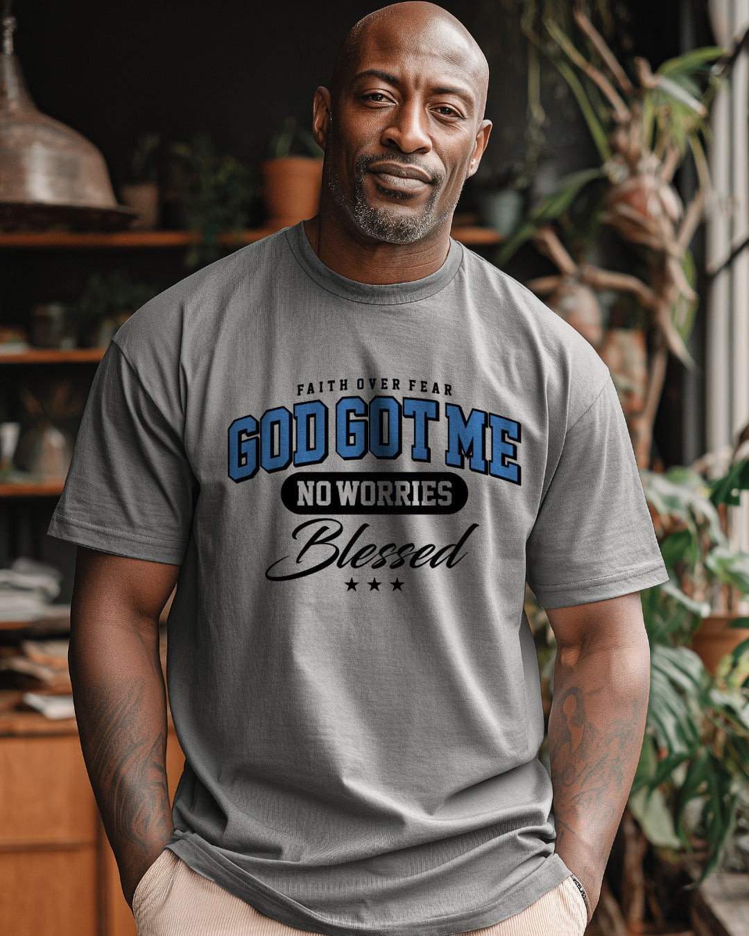 GOD GOT ME Graphic Unisex T-Shirt