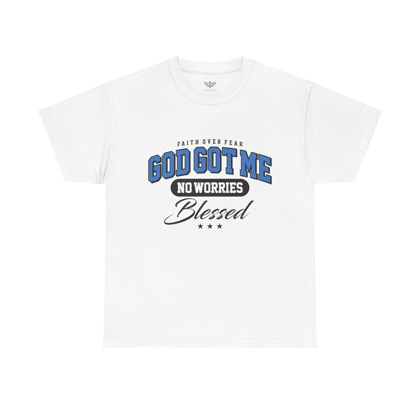 GOD GOT ME Graphic White T-Shirt