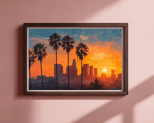 GOLDEN HOUR IN LA Prints