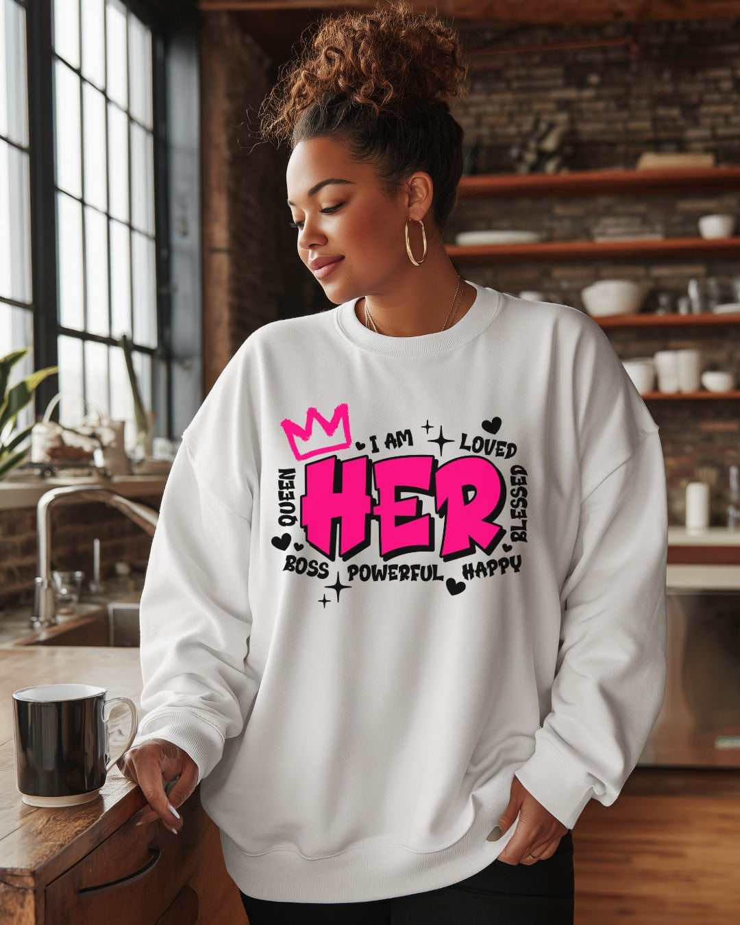 I AM HER Sweatshirt