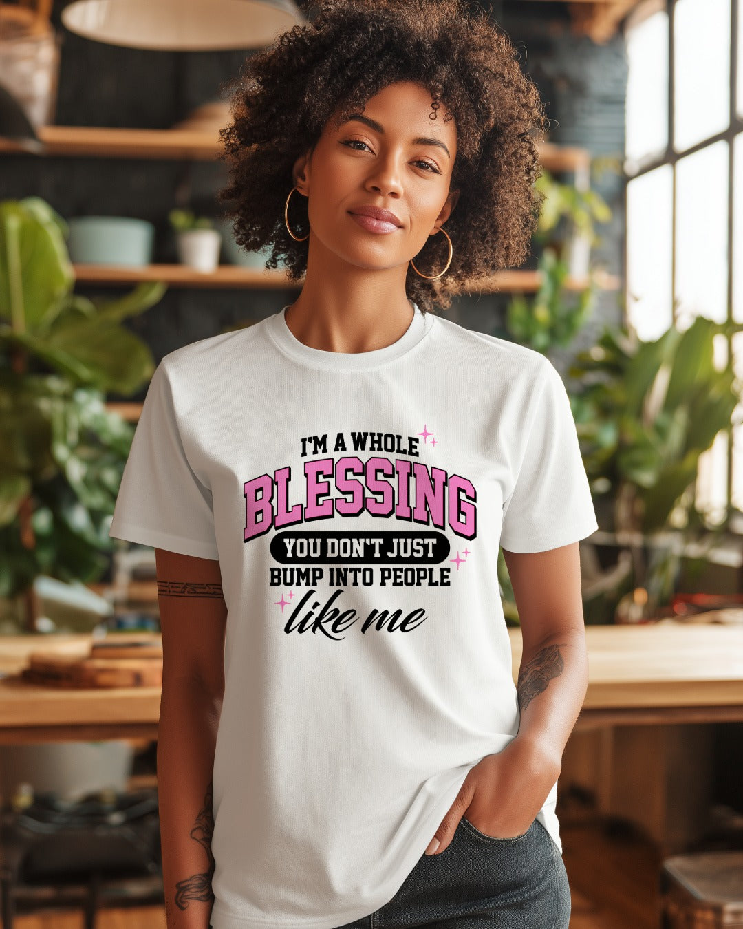 I'M A WHOLE BLESSING - T-Shirt