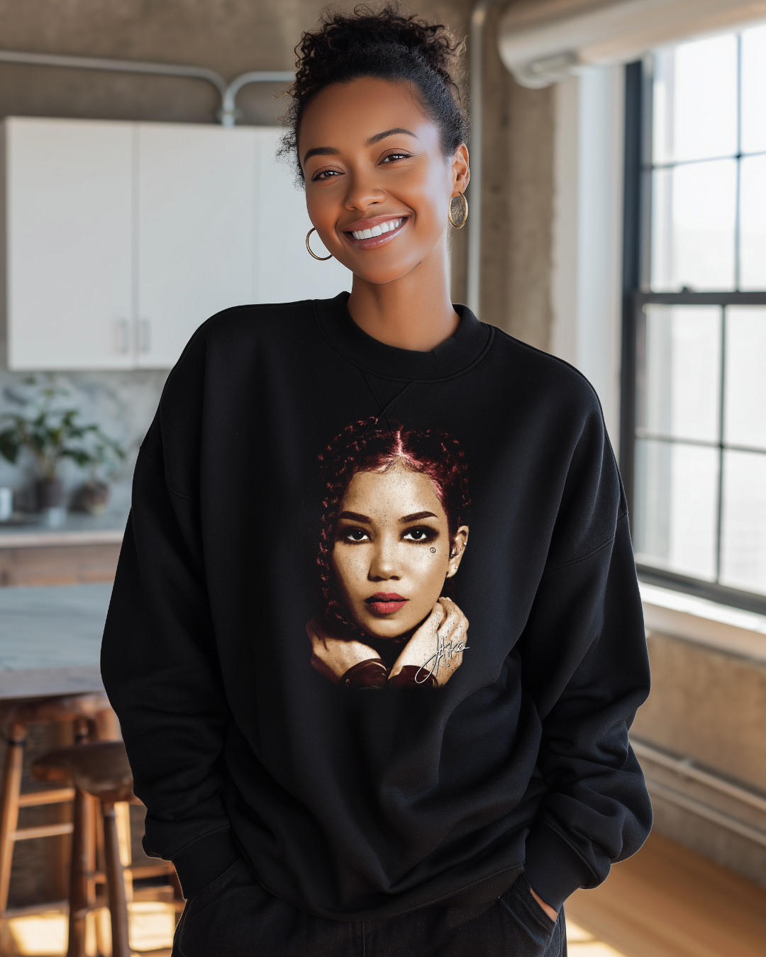 JHENE Graphic Sweatshirt