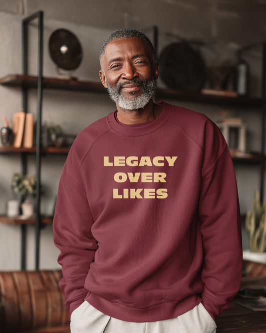 LEGACY OVER LIKES - Oversized Sweatshirt