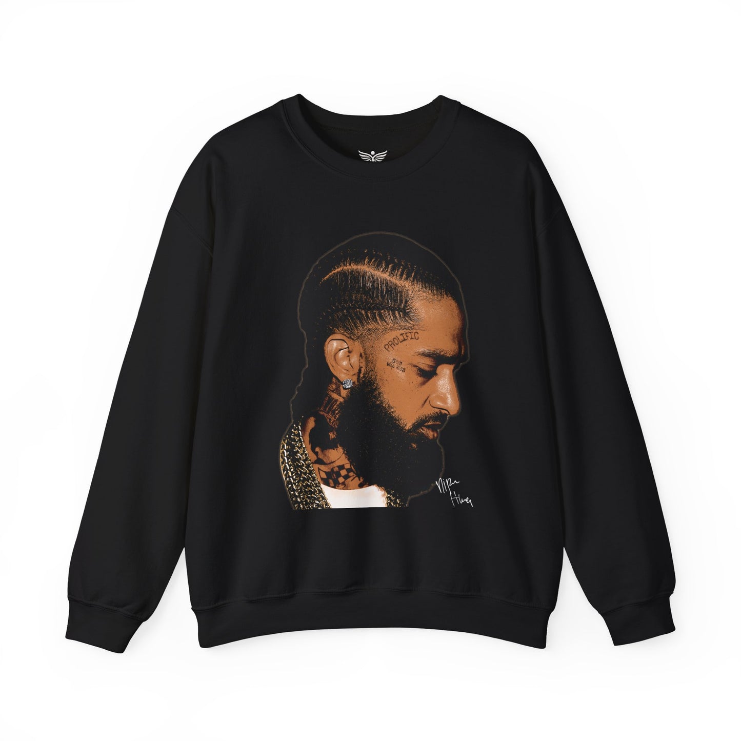 NIPSEY Black Sweatshirt