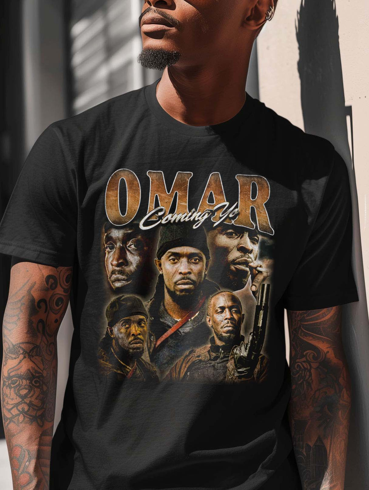 OMAR COMING YO Graphic T-Shirt