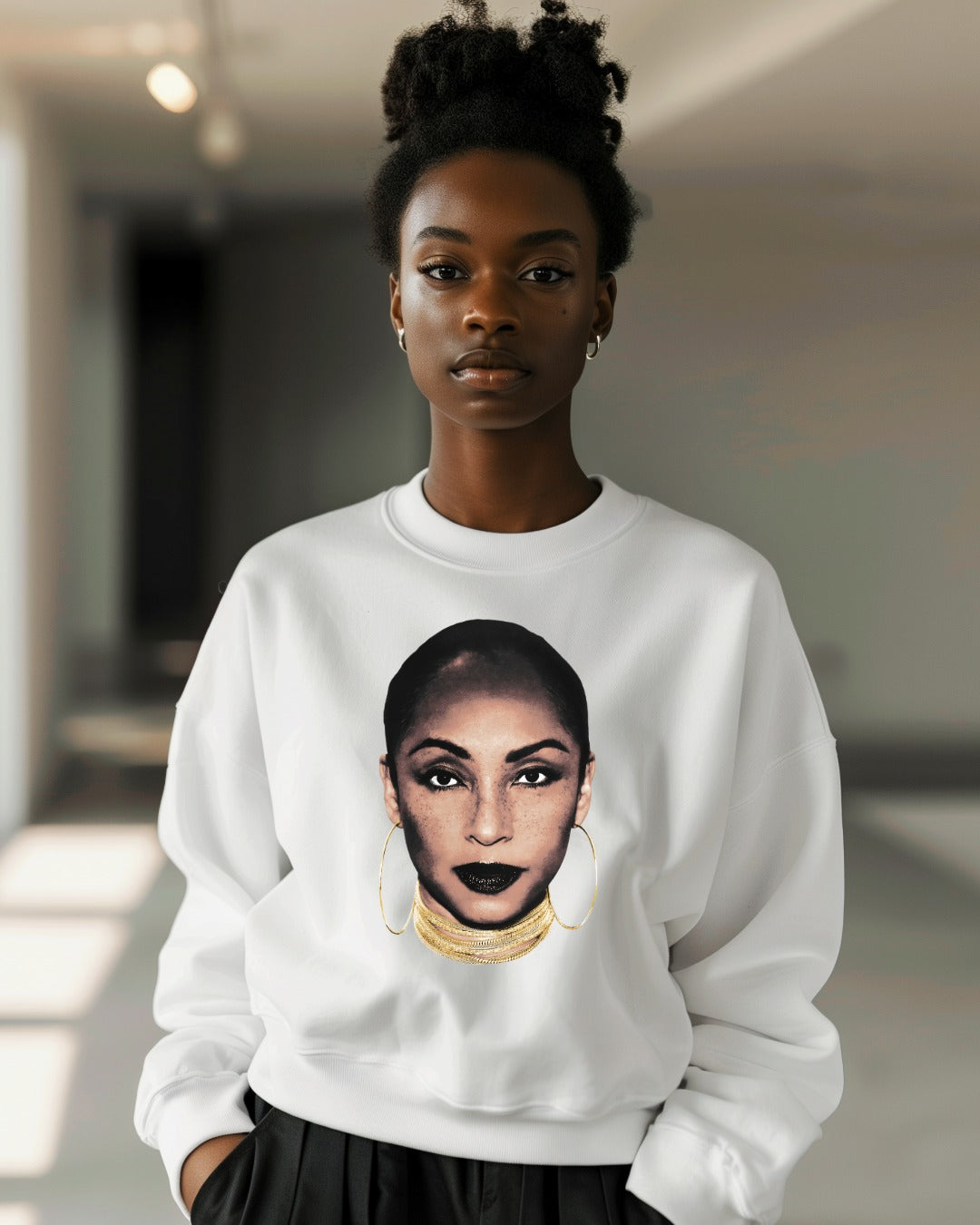 SADE White Sweatshirt