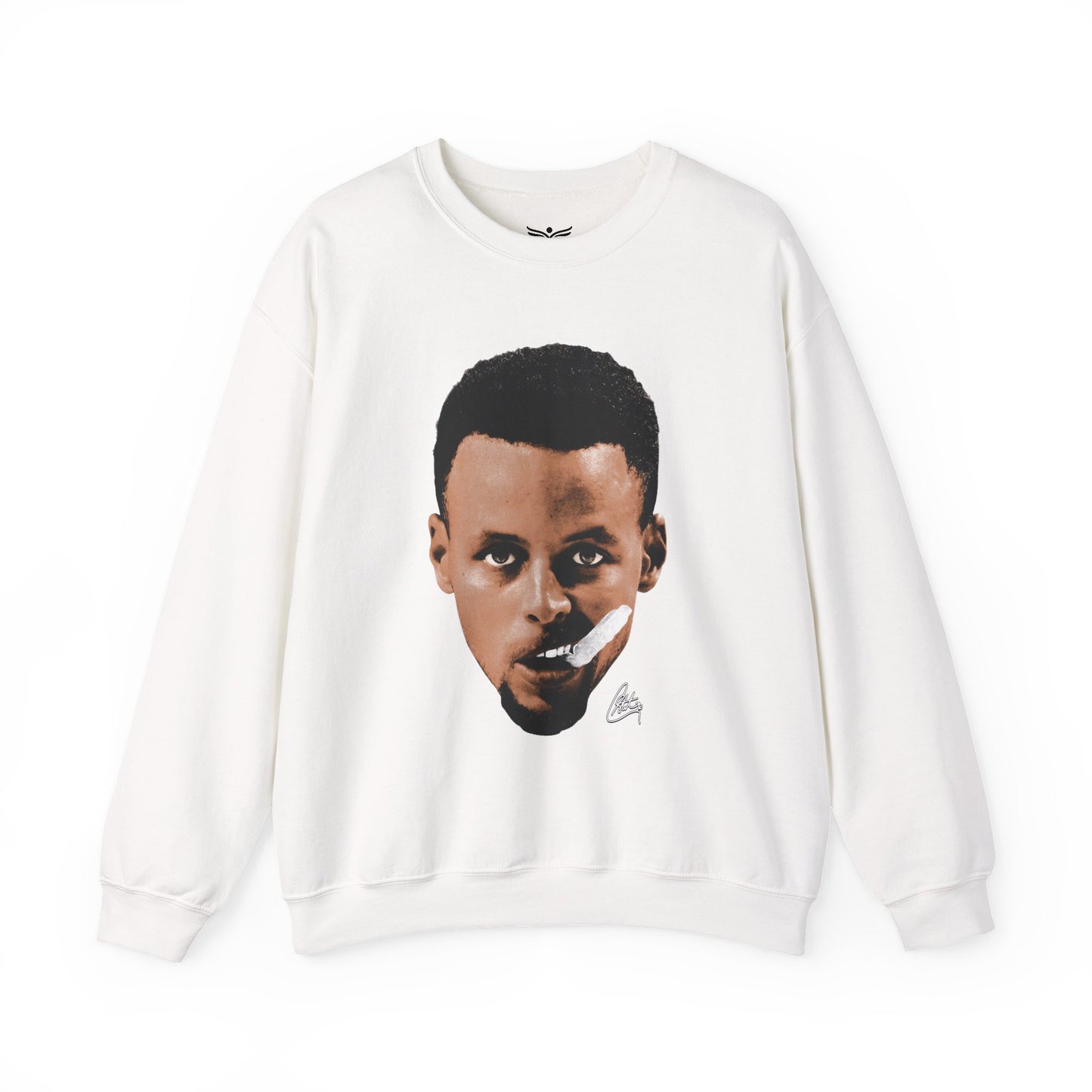 STEPH White Sweatshirt