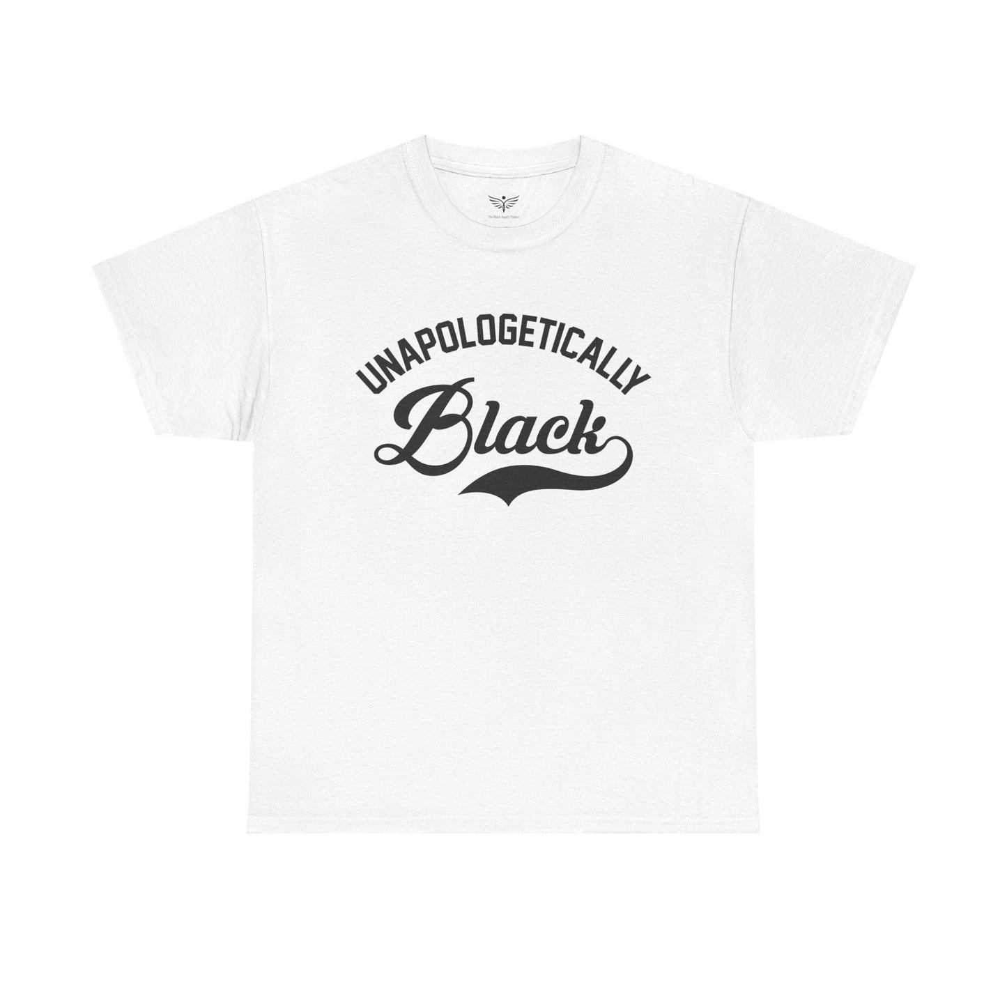 UNAPOLOGETICALLY BLACK White Graphic T-Shirt