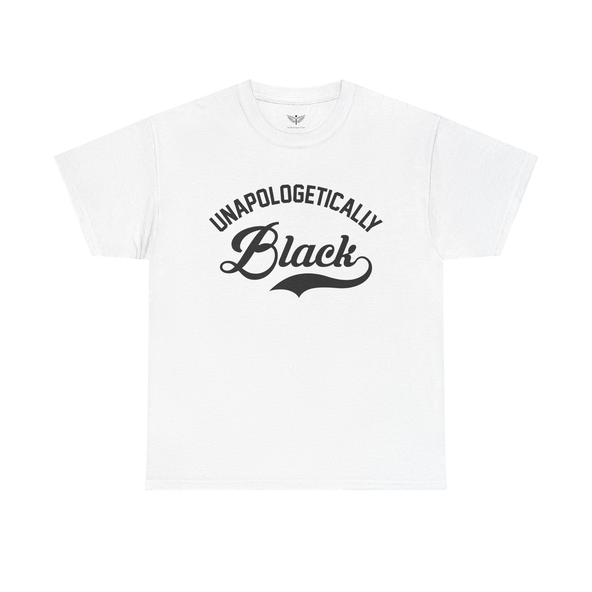 UNAPOLOGETICALLY BLACK White Graphic T-Shirt