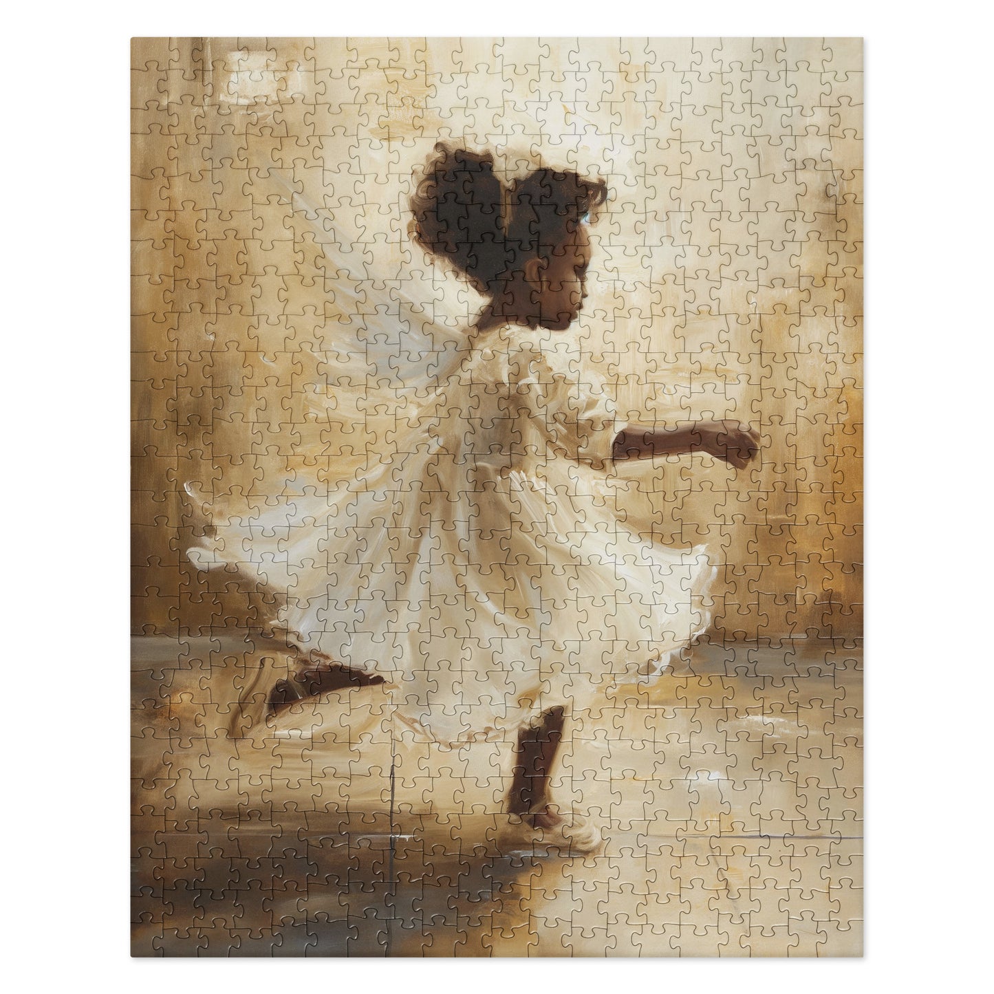 BLACK ANGEL RUNNING - Jigsaw puzzle