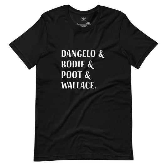 DANGELO BODIE POOT WALLACE - Unisex t-shirt