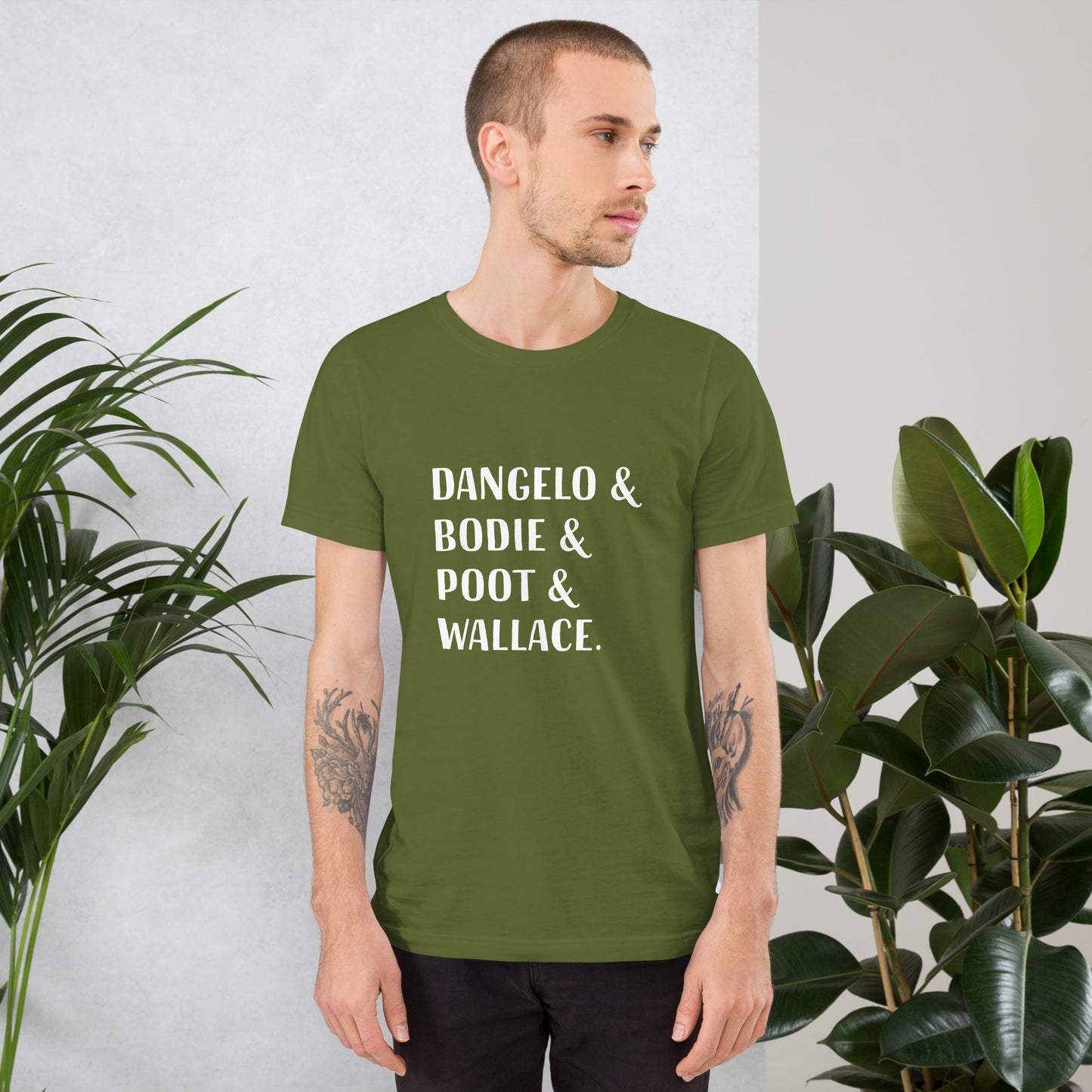 DANGELO BODIE POOT WALLACE - Unisex t-shirt